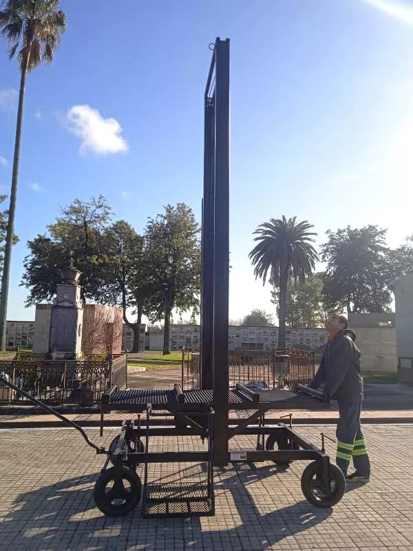 nuevo elevador para Cementerio Central