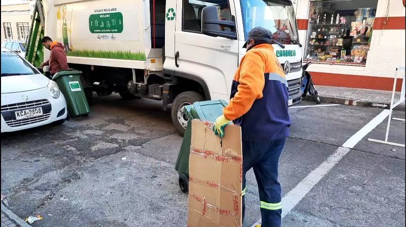 recolección materiales reciclables desde comercios 3