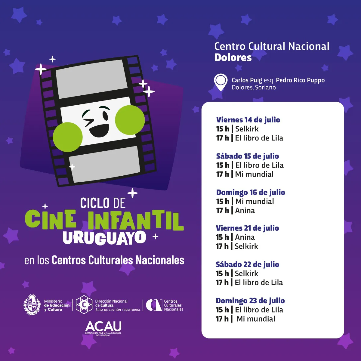 ciclo cine infantil