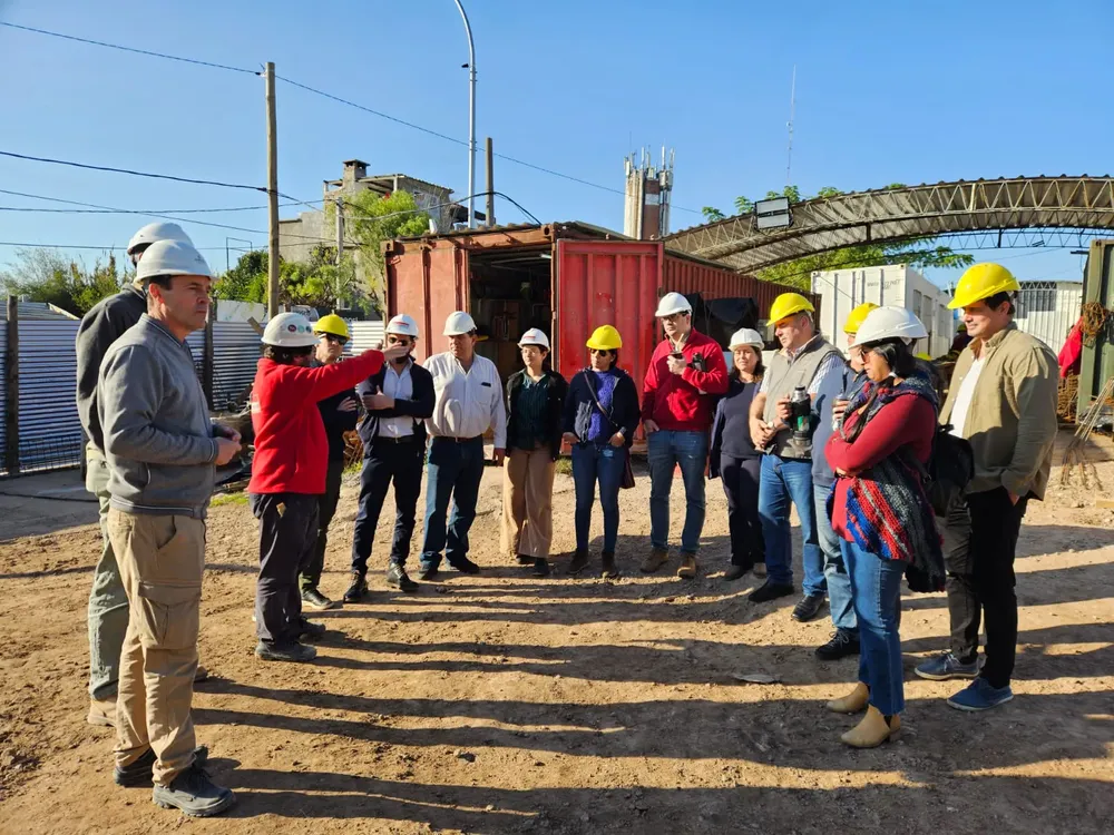 ediles e intendencia recorrieron Centro deportivo Mercedes