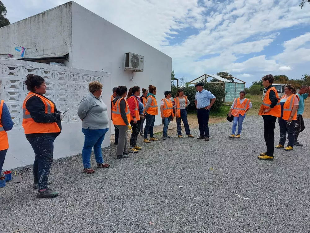 Besozzi con beneficiarios Oportunidad Laboral