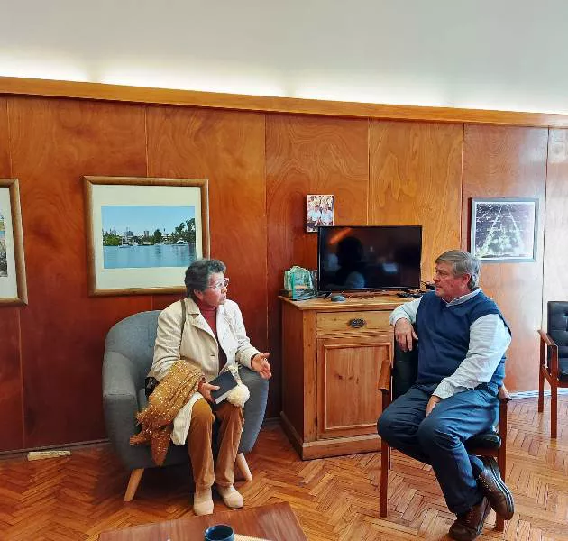 Intendente con Edil Magallanes