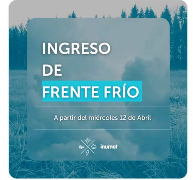 aviso frente frio