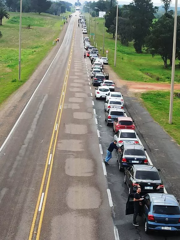 cola en puente