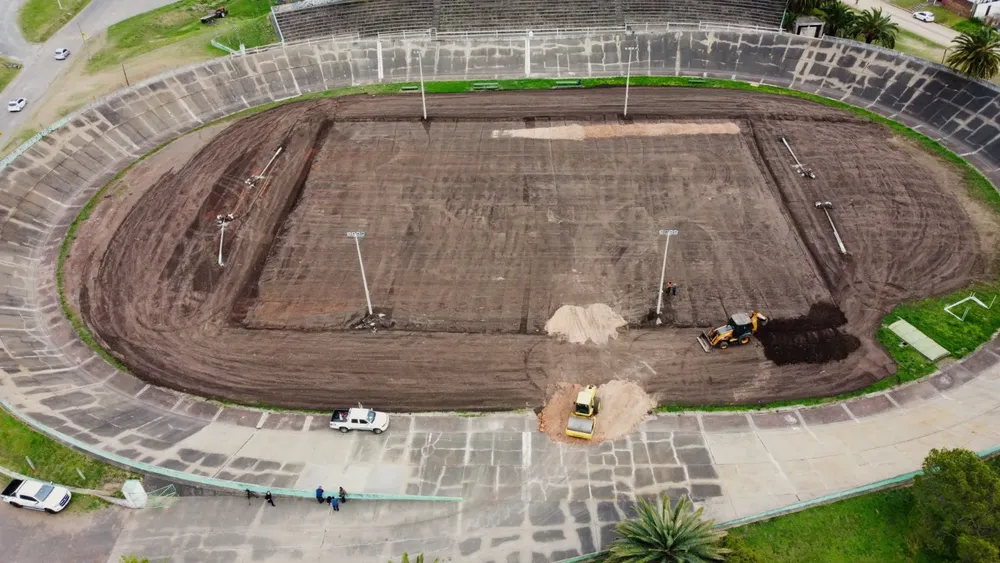 presentan obras en Velódromo