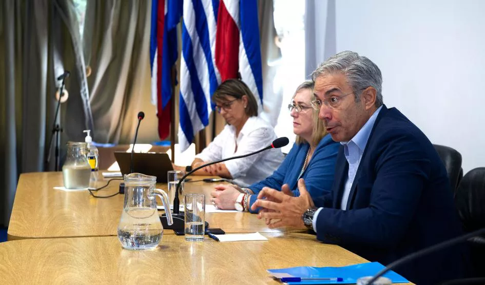 Silva y autoridades ANEP