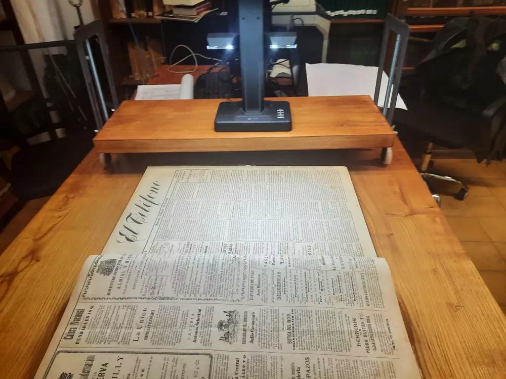 equipamiento para escaneo de documentos 1