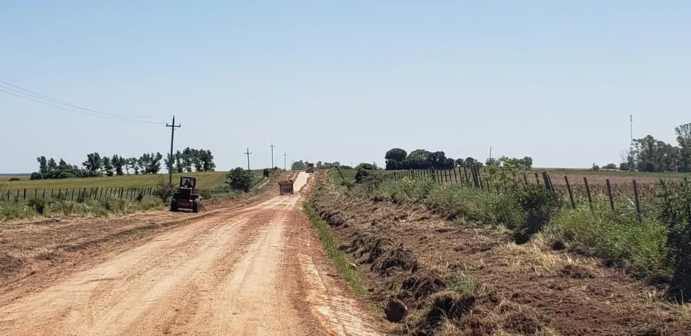 obras camino acceso a El Tala - 1